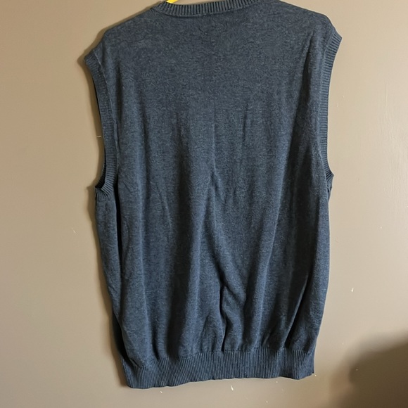 Cotton vest argyle - Picture 4 of 4